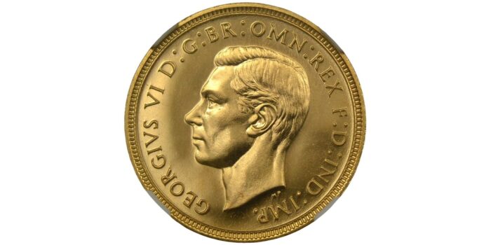 George VI Gold Proof Half-Sovereign 1937