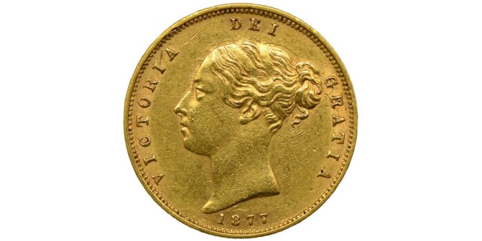 Victoria Gold Half-Sovereign 1877