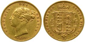 Victoria Gold Half-Sovereign 1877