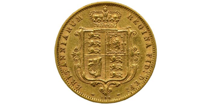 Victoria Gold Half-Sovereign 1877