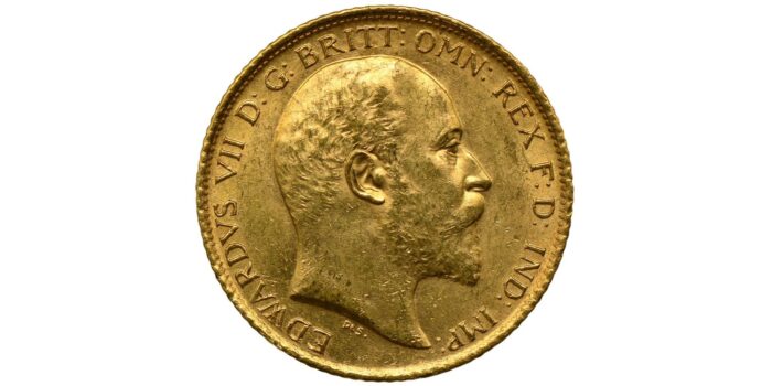 Edward VII Gold Half-Sovereign 1910 S