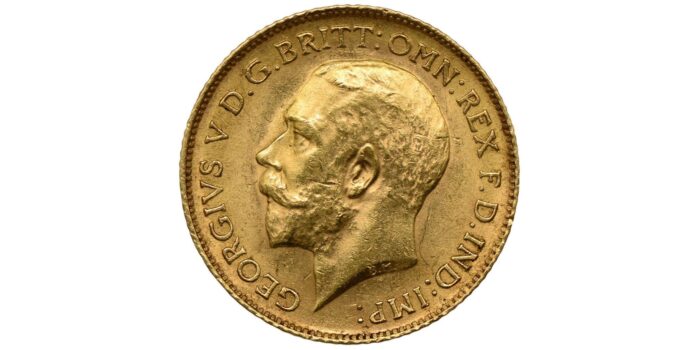 George V Gold Half-Sovereign 1913