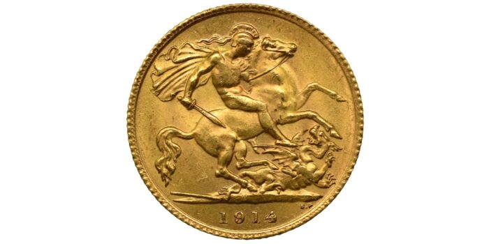 George V Gold Half-Sovereign 1914