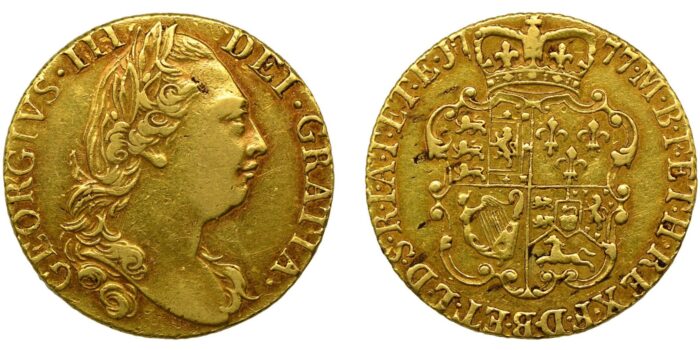 George III Gold Guinea 1777