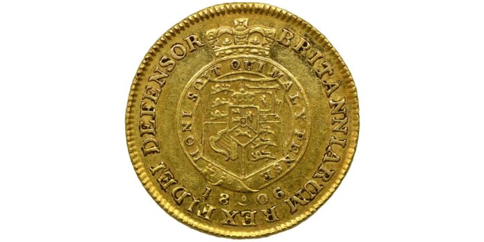 George III Gold Half-Guinea 1806