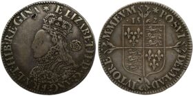 Elizabeth I Silver Sixpence 1562