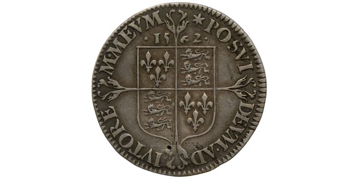 Elizabeth I Silver Sixpence 1562