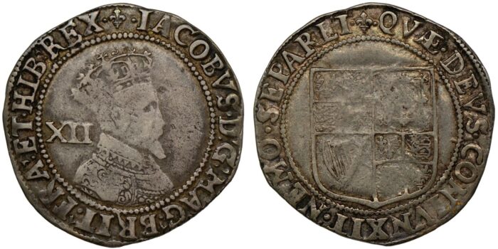 James I Silver Shilling 1604-1605