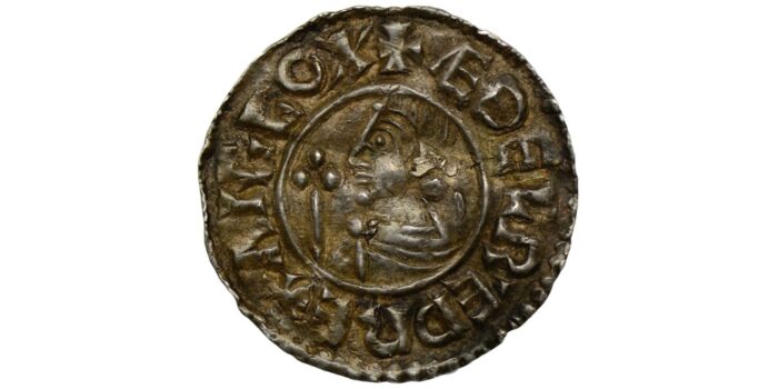 Aethelred II Silver Penny 978-1016 The moneyer rare