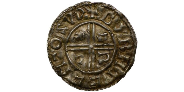 Aethelred II Silver Penny 978-1016 The moneyer rare