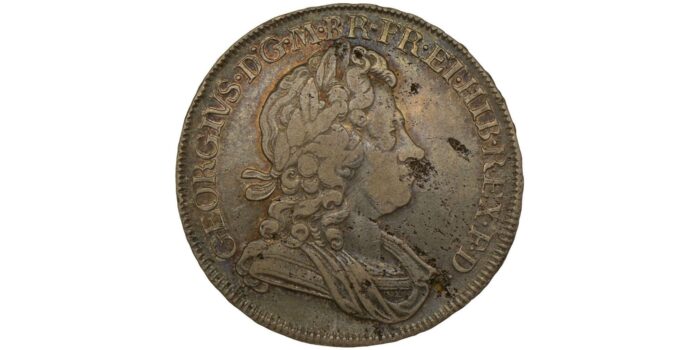 George I Silver Crown 1720/18 Rare