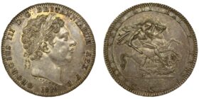 George III Silver Crown 1819