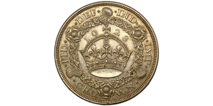 George V 'Wreath' Crown 1928