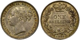 Victoria Silver Shilling 1883