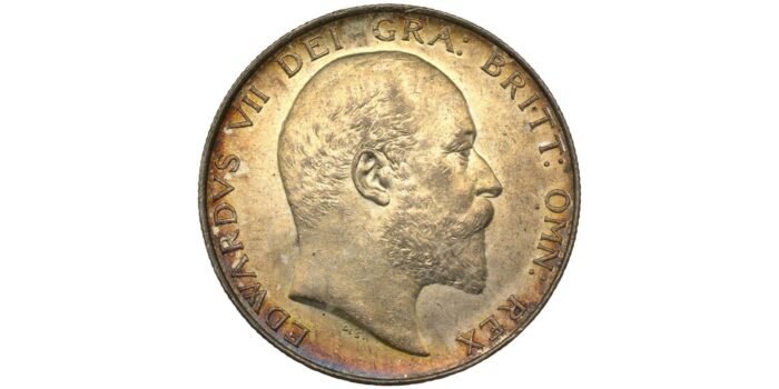 Edward VII Silver Halfcrown 1902