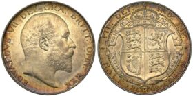 Edward VII Silver Halfcrown 1902