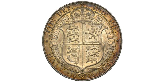 Edward VII Silver Halfcrown 1902