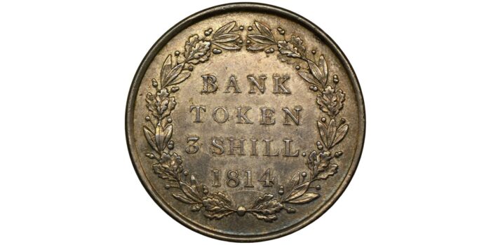 George III Silver Three Shillings 1814