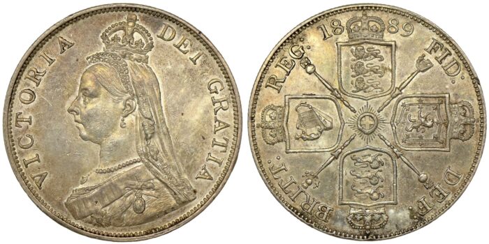 Victoria Silver Double-Florin 1889