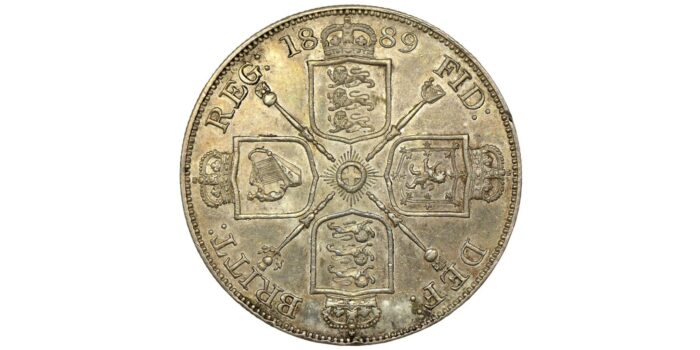 Victoria Silver Double-Florin 1889