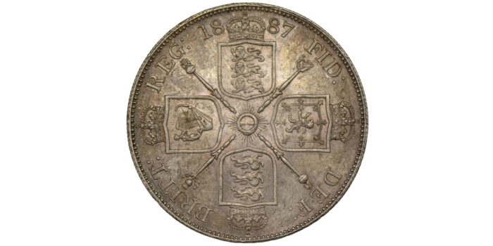 Victoria Silver Double-Florin 1887