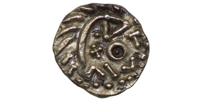 Anglo-Saxon Silver Sceat 695-740