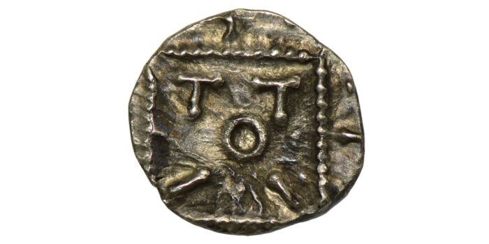 Anglo-Saxon Silver Sceat 695-740