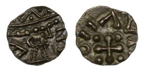 Anglo-Saxon Silver Sceat 695-740