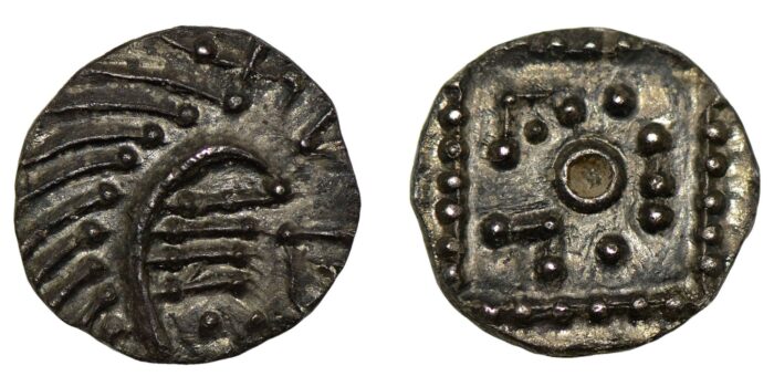 Anglo-Saxon Silver Sceat 695-740