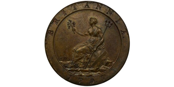 George III Copper Penny 1797