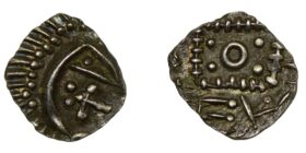 Early Anglo-Saxon Silver Sceat 695-740