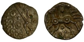 Dobunni, Silver Unit c. 20-43 AD 'Eisu Oxo' type