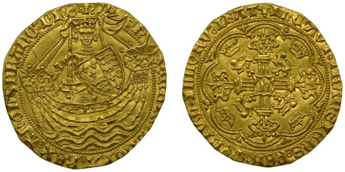 Henry VI Gold Noble 1422-1461