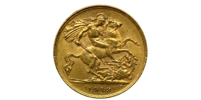 George V Gold Half-Sovereign 1913