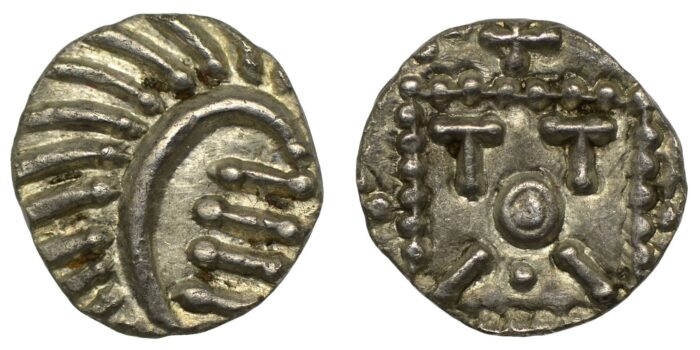 Anglo-Saxon Silver Sceat 695-740