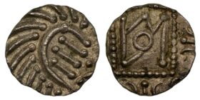 Anglo-Saxon Silver Sceat 695-740 Of the highest rarity