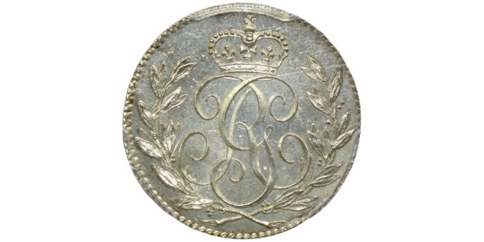 George III Silver Proof Pattern Sixpence 1790 Scarce