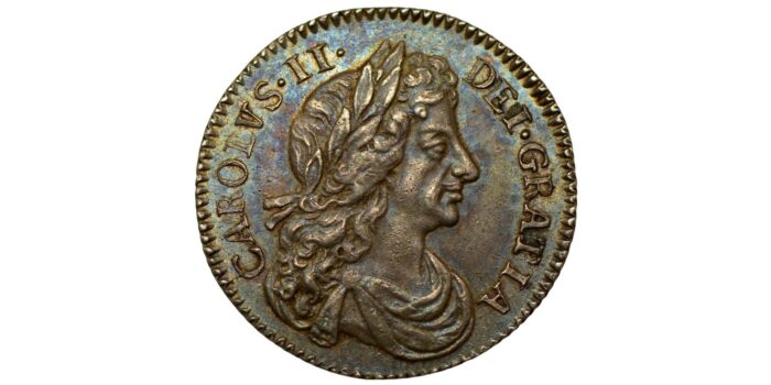 Charles II Silver Sixpence 1681