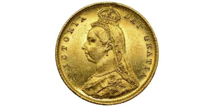 Victoria Gold Half-Sovereign 1887