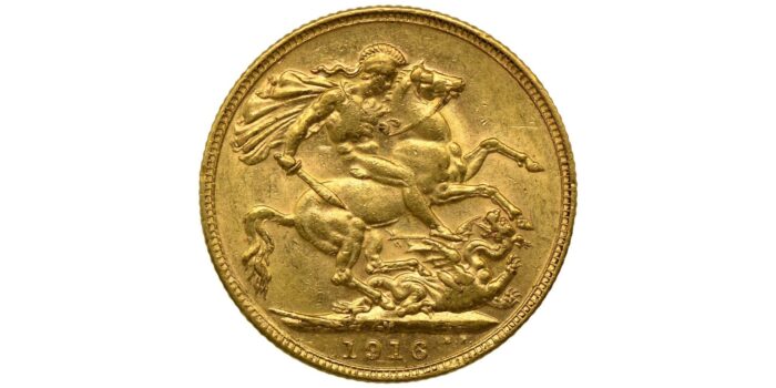 George V Gold Sovereign 1916 M