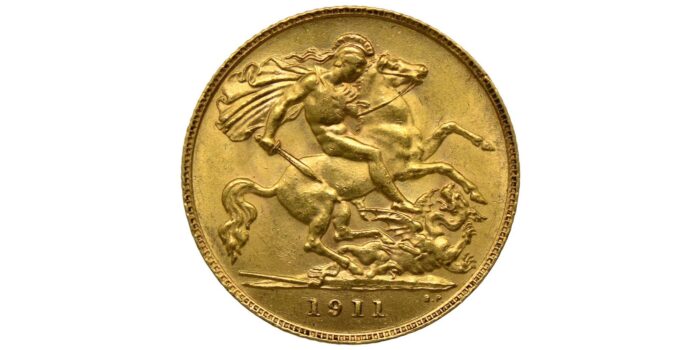 George V Gold Half-Sovereign 1911