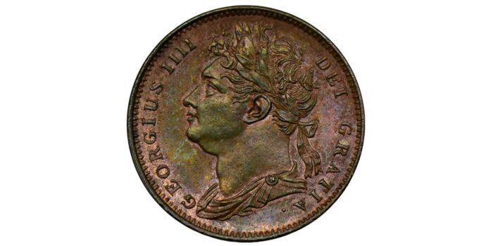 George IV Copper Farthing 1821