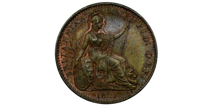 George IV Copper Farthing 1821