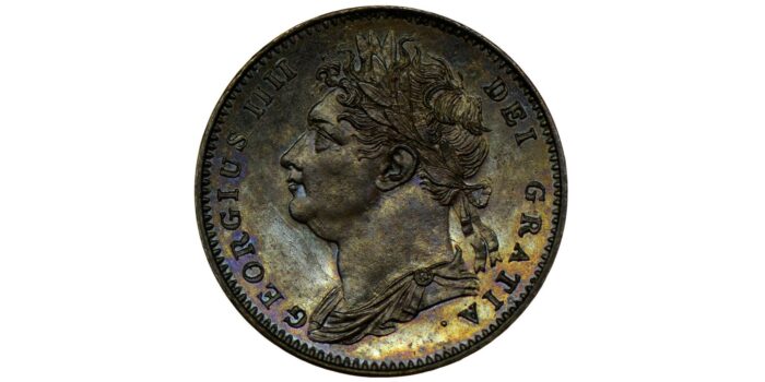 George IV Copper Farthing 1822