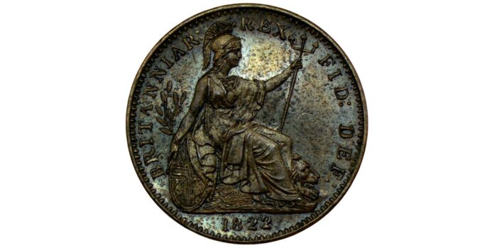 George IV Copper Farthing 1822