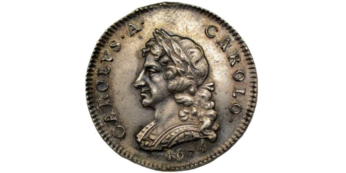 Charles II Silver Pattern Farthing 1676