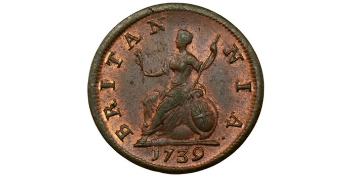 George II Copper Farthing 1739