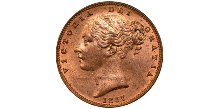 Victoria Copper Farthing 1857