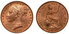 Victoria Copper Farthing 1857