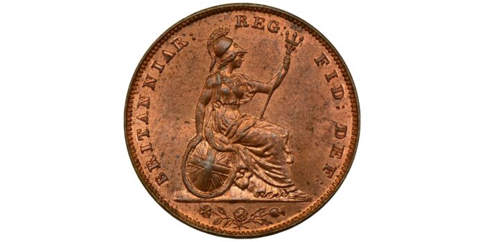 Victoria Copper Farthing 1857